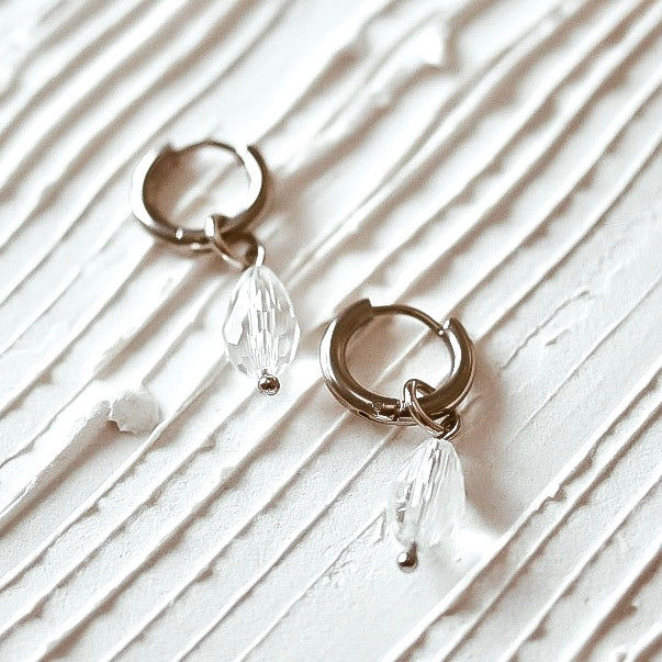 Isla örhängen i silver