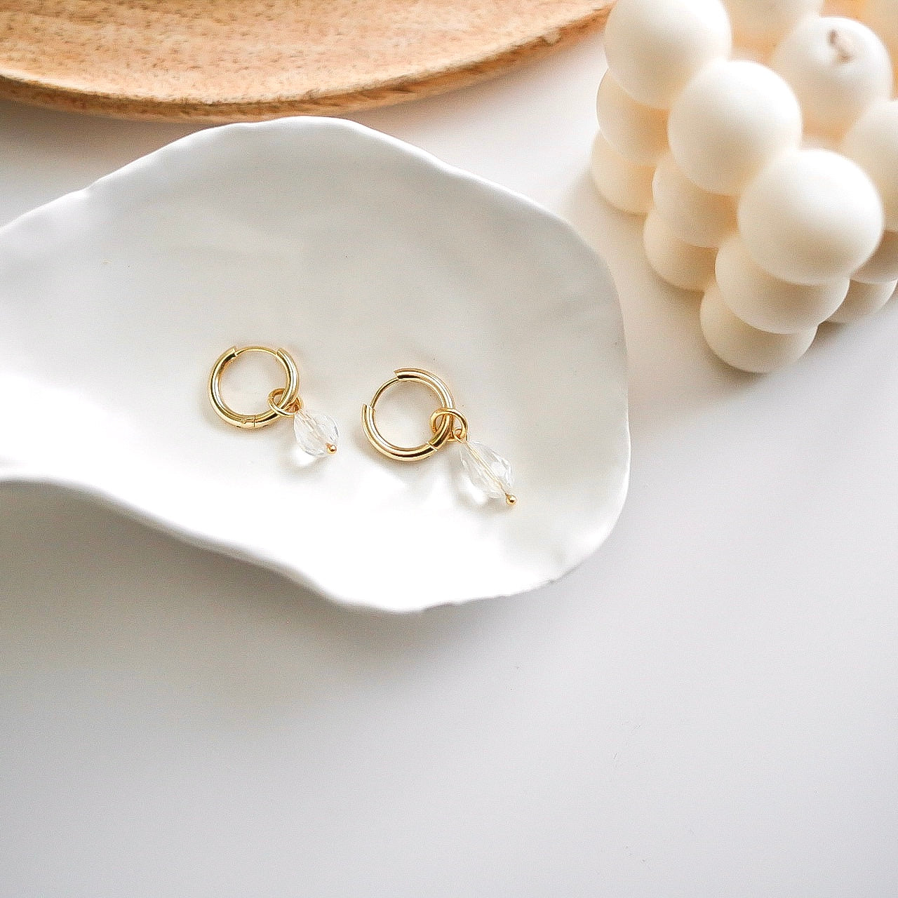 Isla örhängen 24k guld