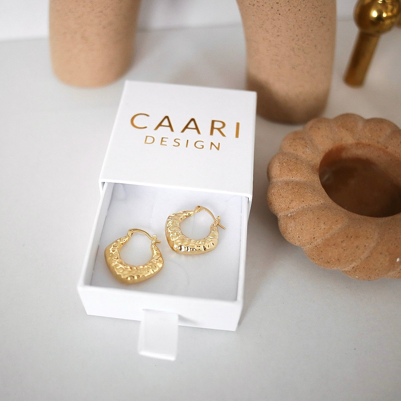 Natalie örhängen Silverfyllda