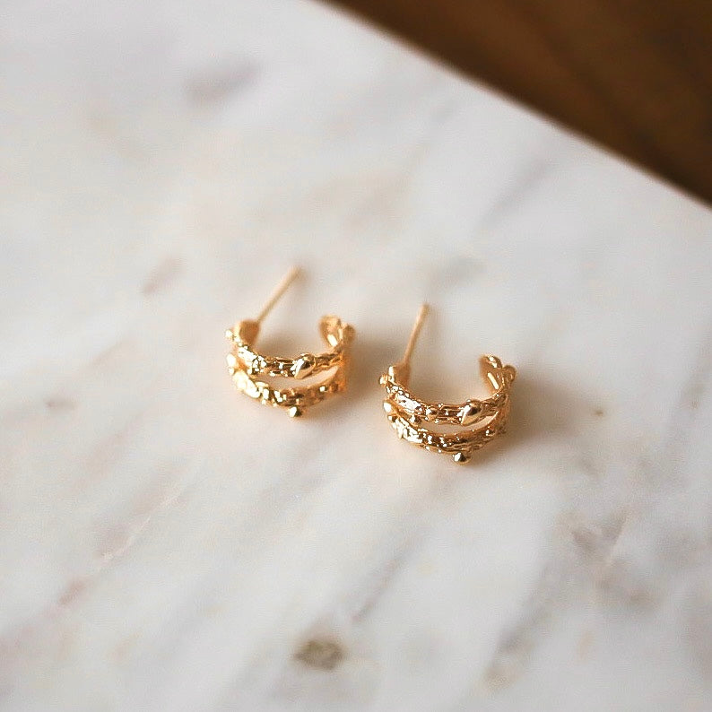 Jasminörhängen 18k guld