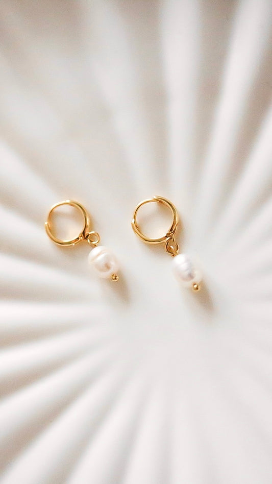 Säde korvakorut 24k kultaus