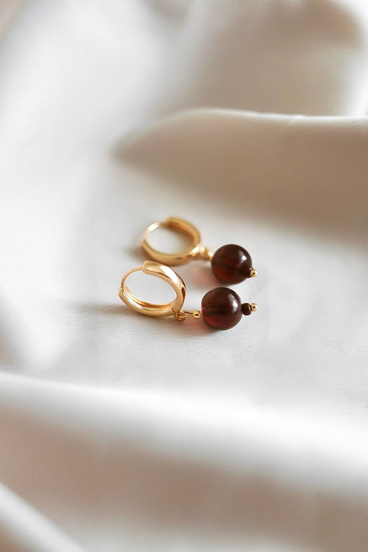 Marbella Garnet korvakorut