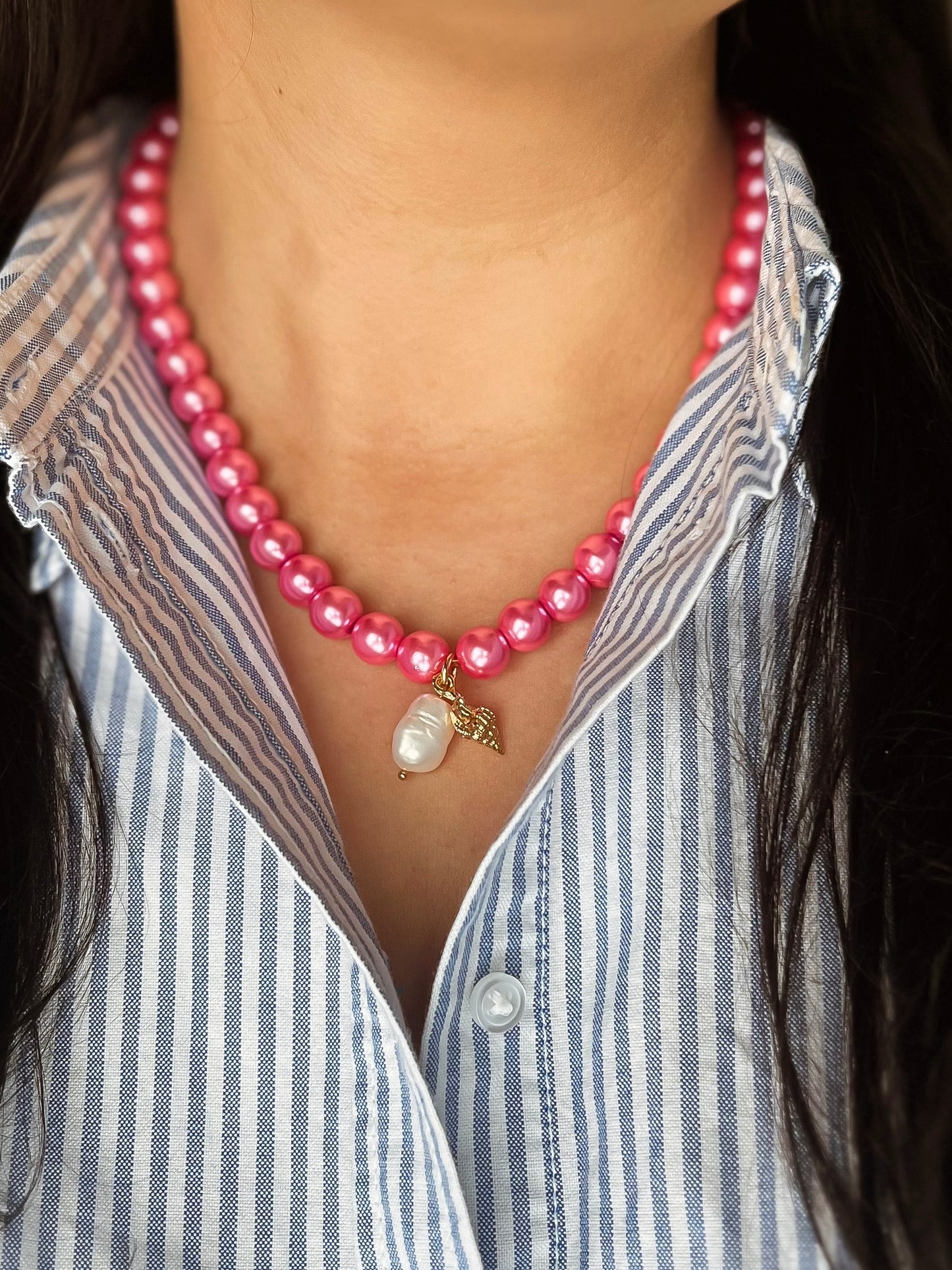 Pink Catalina Kaulakoru