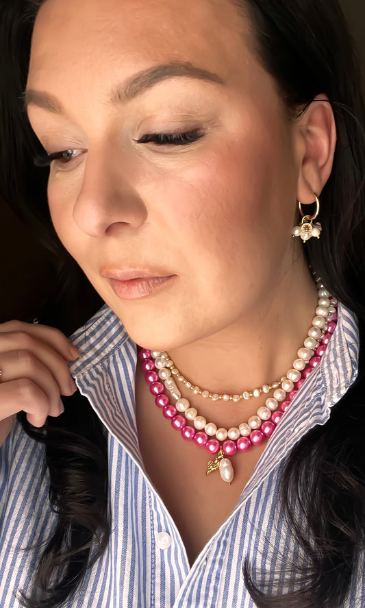 Pink Catalina Kaulakoru