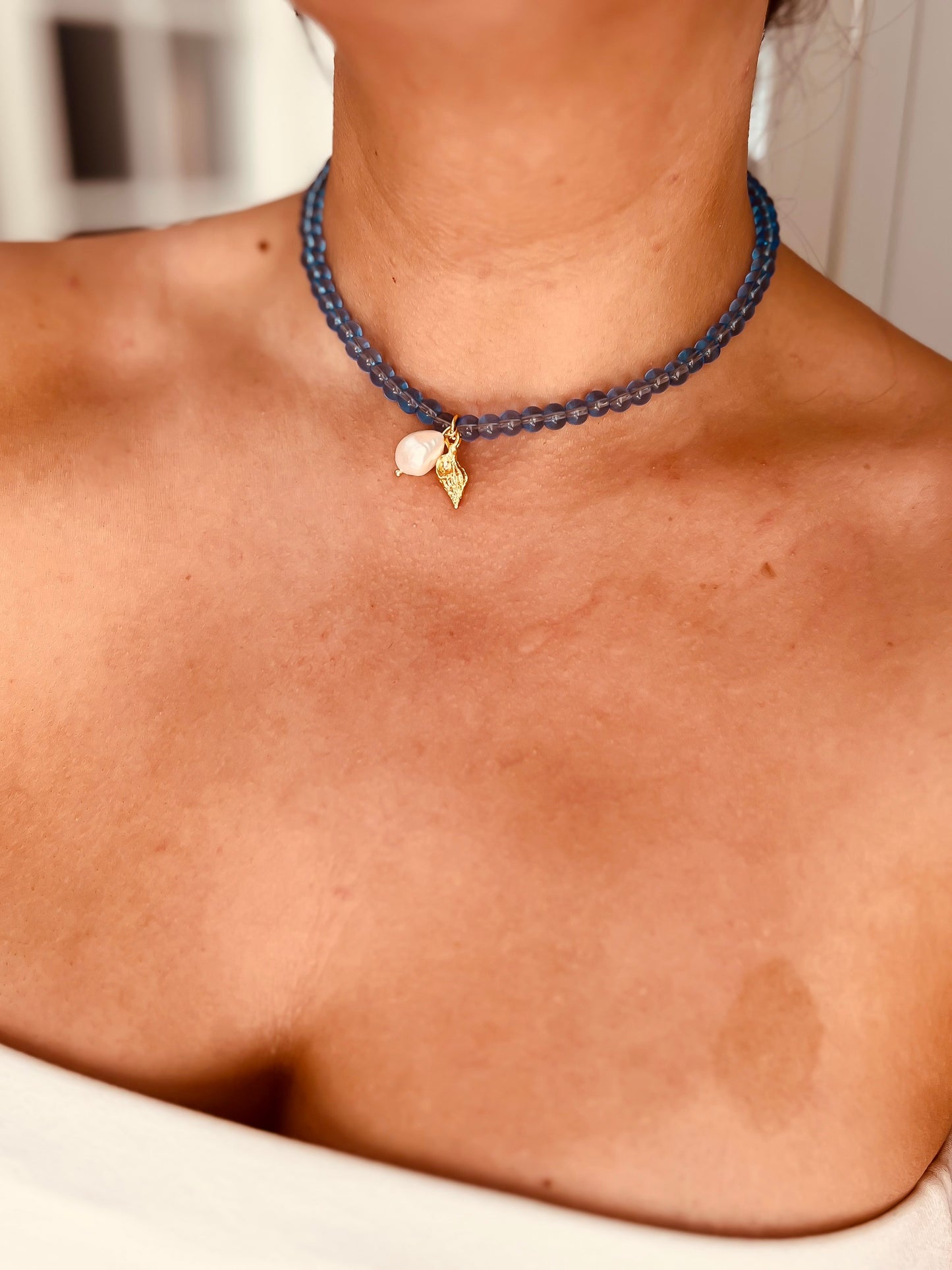 Blue bali Kaulakoru