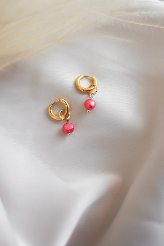 Neelia korvakorut 24k gold