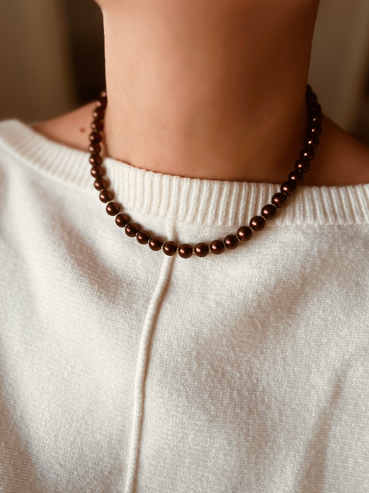 Espresso Pearl Kaulakoru