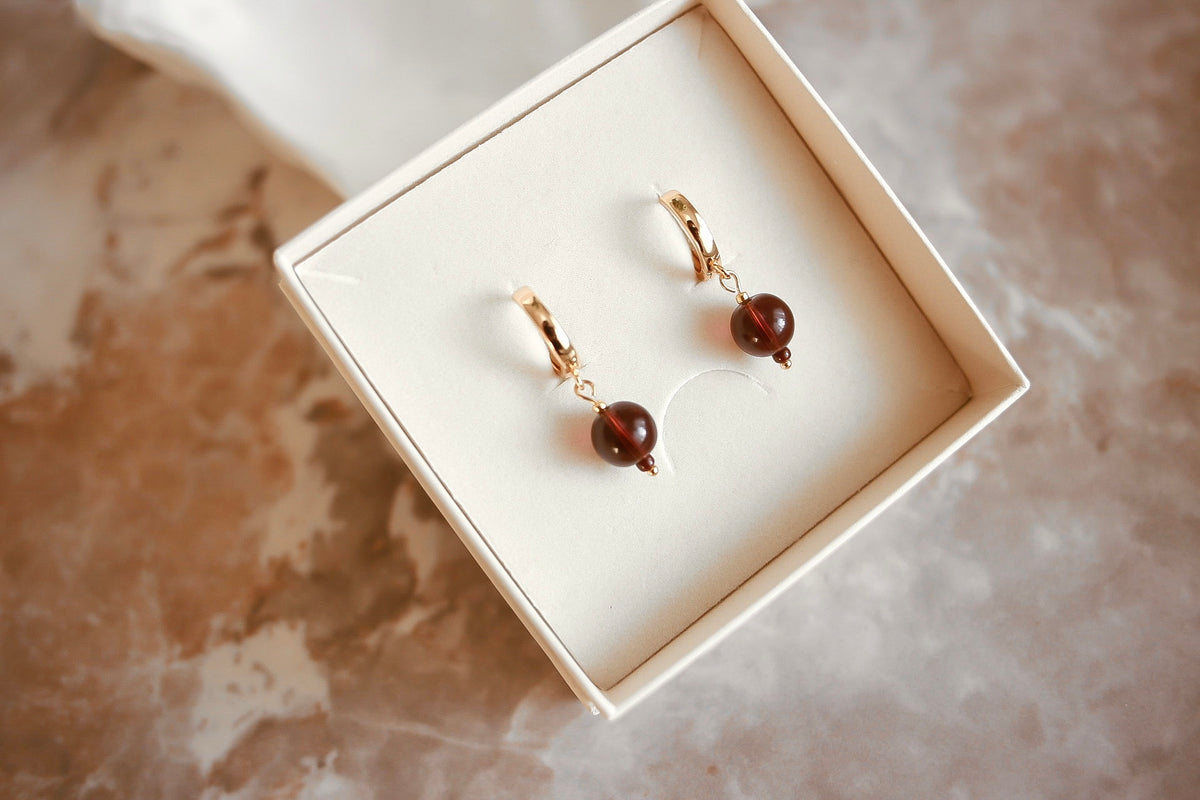 Marbella Garnet korvakorut