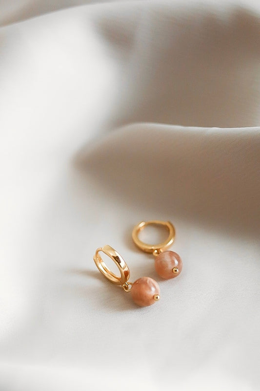 Sunstone Rosewood korvakorut