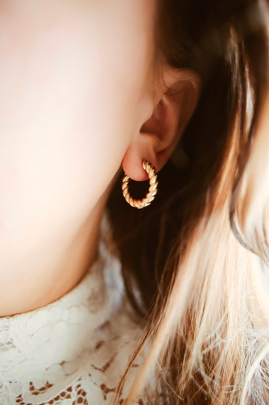 Lisa korvakorut Isompi 18k Gold Filled