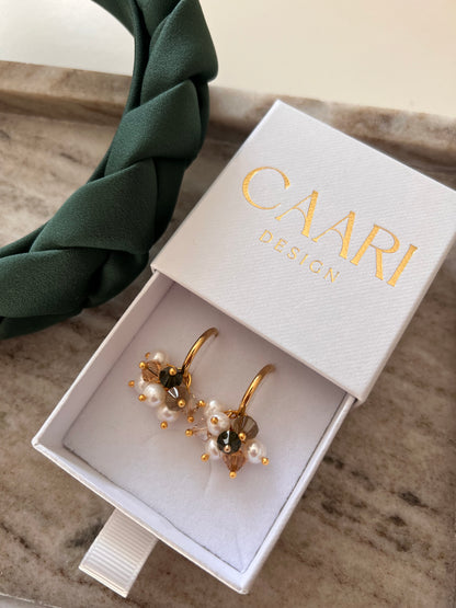 Natalia korvakorut (useita sävyjä)