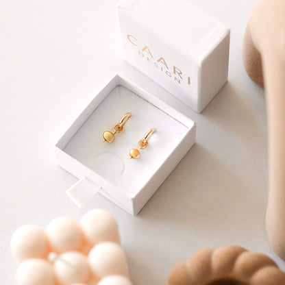 Neelia korvakorut 24k gold