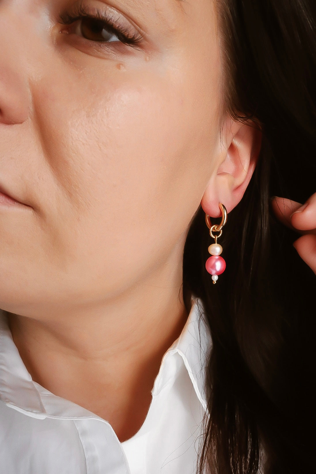 Claudia Rosé Mini korvakorut