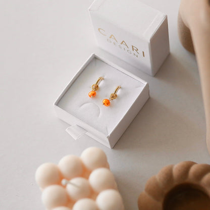 Neelia korvakorut 24k gold