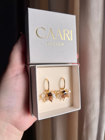 Natalia korvakorut (useita sävyjä)