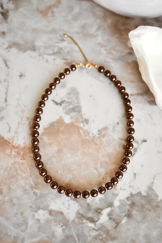 Espresso Pearl Kaulakoru