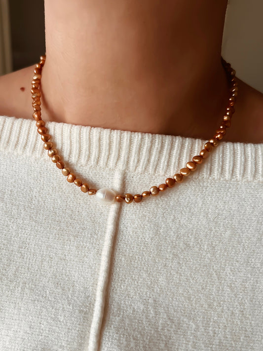Honey Pearl kaulakoru