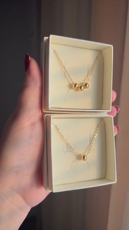 Lisa kaulakoru 24k gold plated